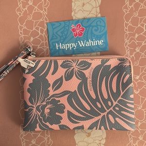 Happy Wahine Wristlet Wallet